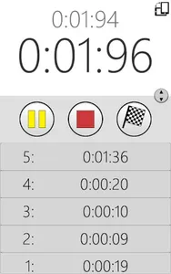 Chronometer mins/100 screenshot 2