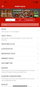Onkel's pizza screenshot 0