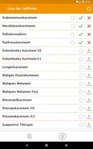 Leitlinienprogramm Onkologie screenshot 11