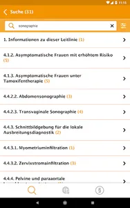 Leitlinienprogramm Onkologie screenshot 13