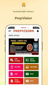 PrepVision - FMGE & NEET-PG screenshot 0