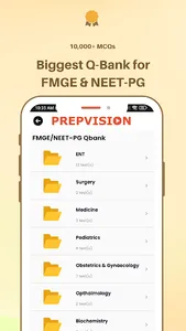 PrepVision - FMGE & NEET-PG screenshot 1