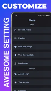 Online Music Player Pro screenshot 10