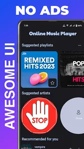 Online Music Player Pro screenshot 6