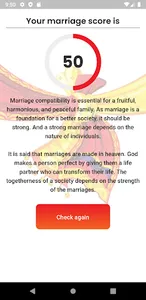 Marriage Calculator screenshot 1