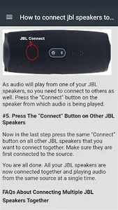 jbl portable speaker guide screenshot 2