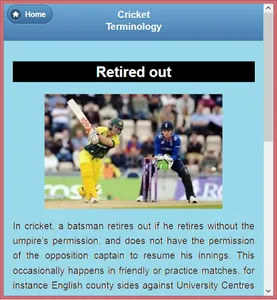 Cricket Language &Terminology screenshot 23