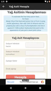 Kimya Hesaplamaları screenshot 1