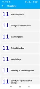 NEET Biology MCQ Class 11 & 12 screenshot 1