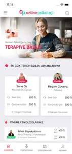 Online Psikoloji screenshot 1