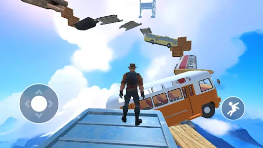 Go up 3D - Parkour Challenge screenshot 1