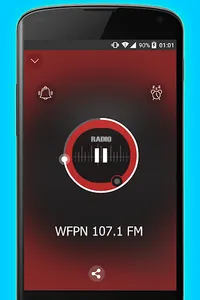 107.1 FM Rock WFPN Radio Stati screenshot 0