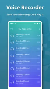 Voice Recorder : Smart Audio r screenshot 2