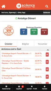 Acikinca - Yemek Siparişi screenshot 2
