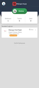 Rüzgar App Kurye screenshot 0