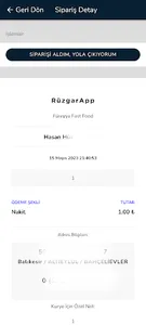 Rüzgar App Kurye screenshot 3