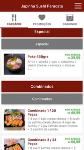 Japinha Sushi Paracatu screenshot 1