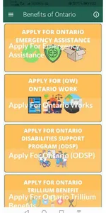 Ontario Benefits screenshot 0
