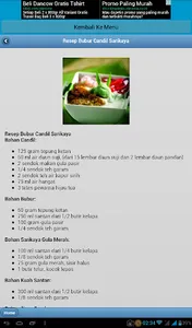 Kumpulan Resep Bubur Spesial screenshot 7