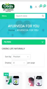 Oorja Life Sciences screenshot 1