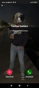 Techno Gamerz Fake Call screenshot 3