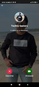Techno Gamerz Fake Call screenshot 4