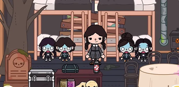 Toca Boca Wednesday World HD screenshot 0