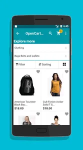 Opencart Mobile App screenshot 1
