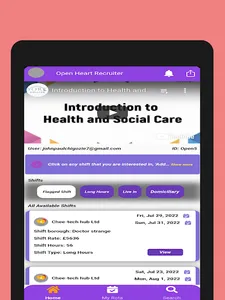 Open Heart Recruiter App screenshot 13
