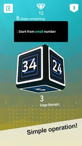 Poly Number - 3D number puzzle screenshot 1