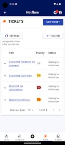Netflare screenshot 1