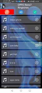 OPPO Reno7 Phone Ringtones screenshot 0