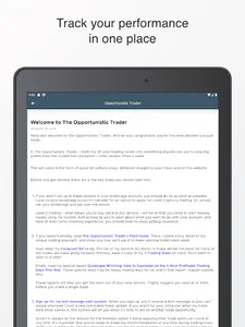 Opportunistic Trader Mobile screenshot 7