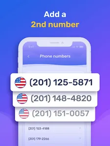 SmartCall: Second phone number screenshot 2