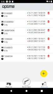 Optima ALPR screenshot 13