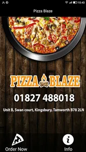 Pizza Blaze, Kingsbury screenshot 0