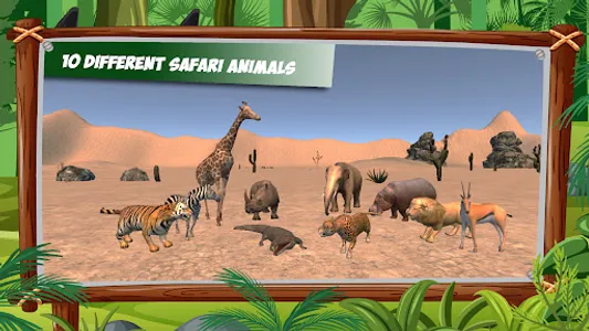 Safari Animals Simulator screenshot 10