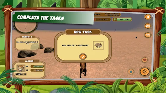 Safari Animals Simulator screenshot 13