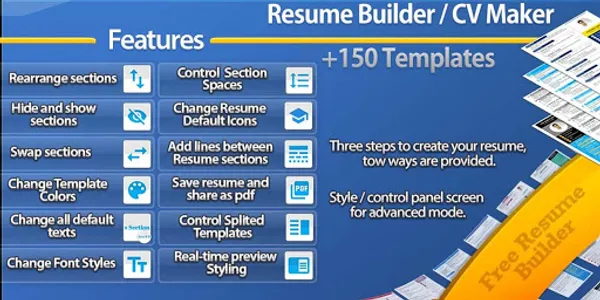 Resume builder  - CV maker screenshot 16