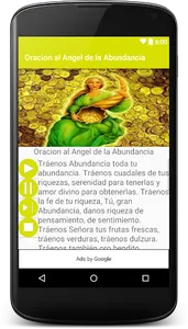 Oración al Angel de Abundancia screenshot 0