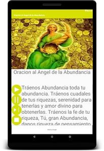 Oración al Angel de Abundancia screenshot 1