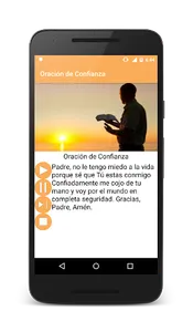 Oración de Confianza screenshot 0