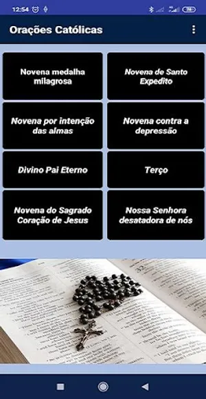 Orações católicas screenshot 0
