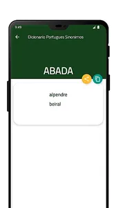 Dicionario Portugues Sinonimos screenshot 2
