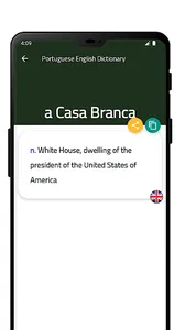Portuguese English Dictionary screenshot 3