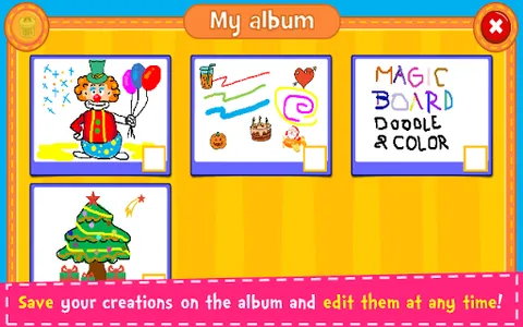 Magic Board - Doodle & Color screenshot 12