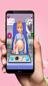 Pregnant mommy care Game screenshot 4