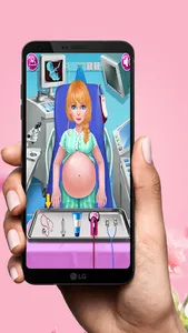 Pregnant mommy care Game screenshot 7