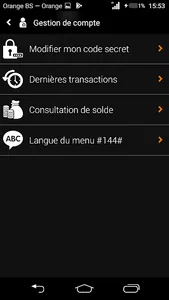 Orange Money Guinée Bissau screenshot 3