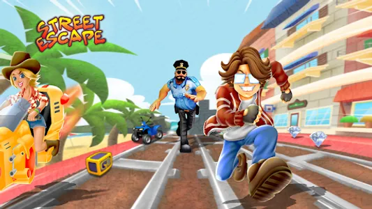 Street Escape - Running Game screenshot 0